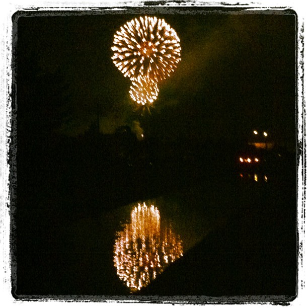 Fireworks Reflections