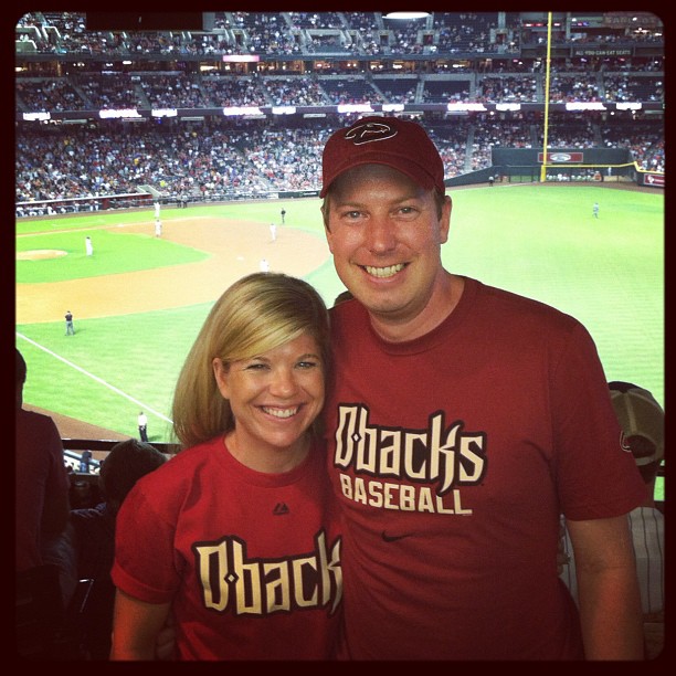 Great time with Ashley and the Showit crew at the D-Backs game.