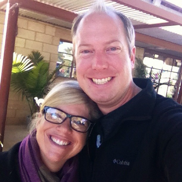 Taking my wife out to breakfast. Great morning!
