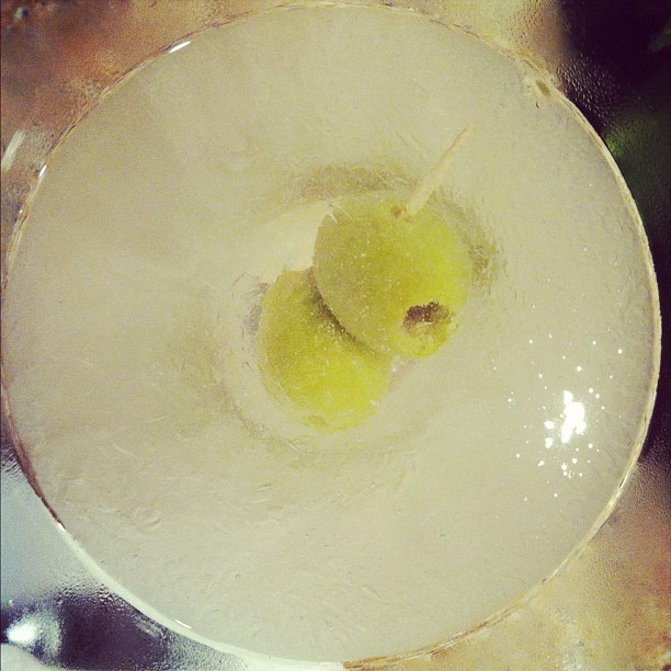 Mmm...enjoying a gin martini tonight!