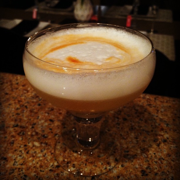 Made a Pisco Sour for @ashleycox_pals3  #speakeasy