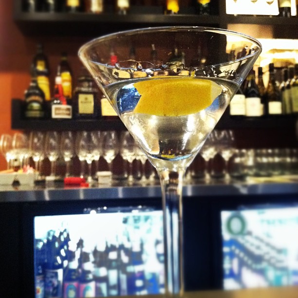 I'm enjoying "The Botanical" gin martini with @ashleycox_pals3 @benjamindkshaw