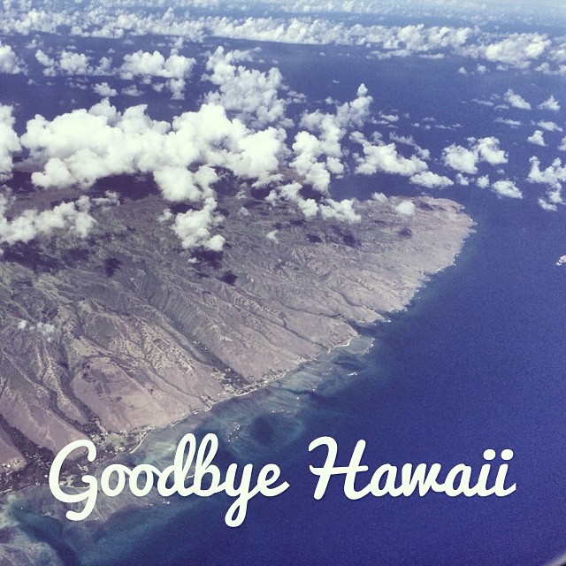 It's time to head home. I will miss Hawaii until I'm back. #vacationover #hawaii