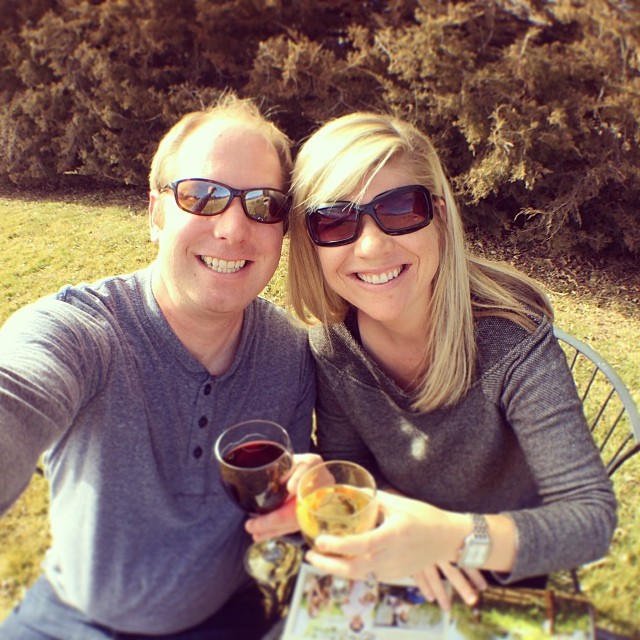 Enjoying a great day wine tasting with my wife near Prescott.  #birthdayweek