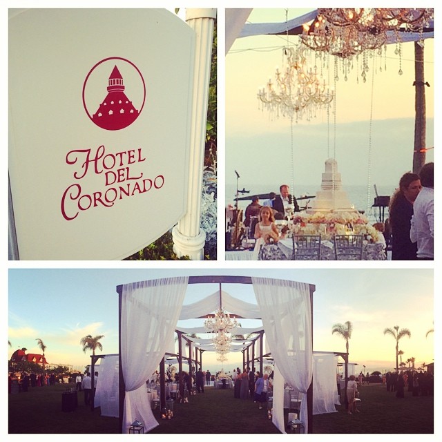Wow! An unbelievable wedding at the Hotel del Coronado! #wedding #beautiful #coronado