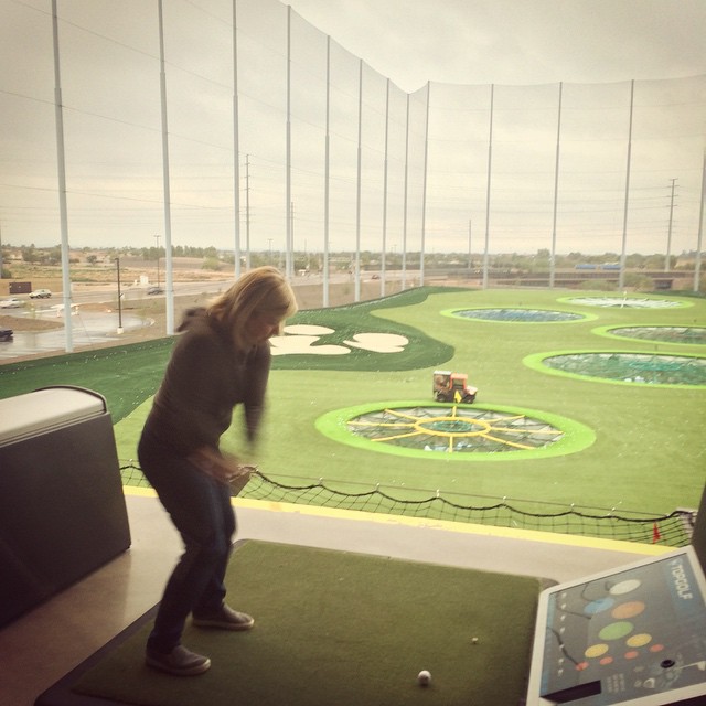 Even rainy days are great when you're at @TopGolf in Gilbert. #golfgaming